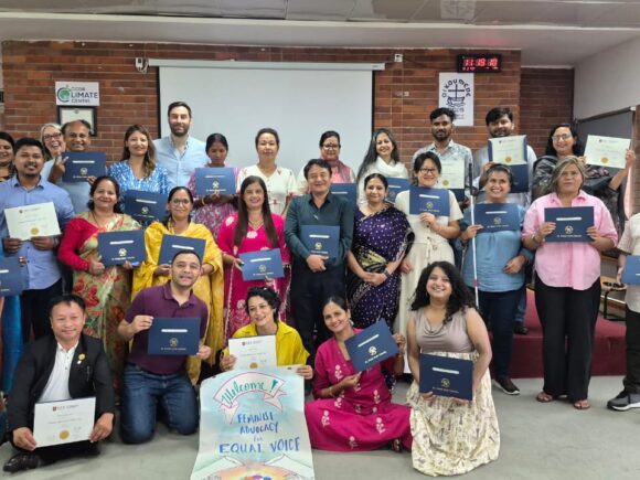 Feminist Advocacy Training at the CCDB Climate Center, Bangladesh